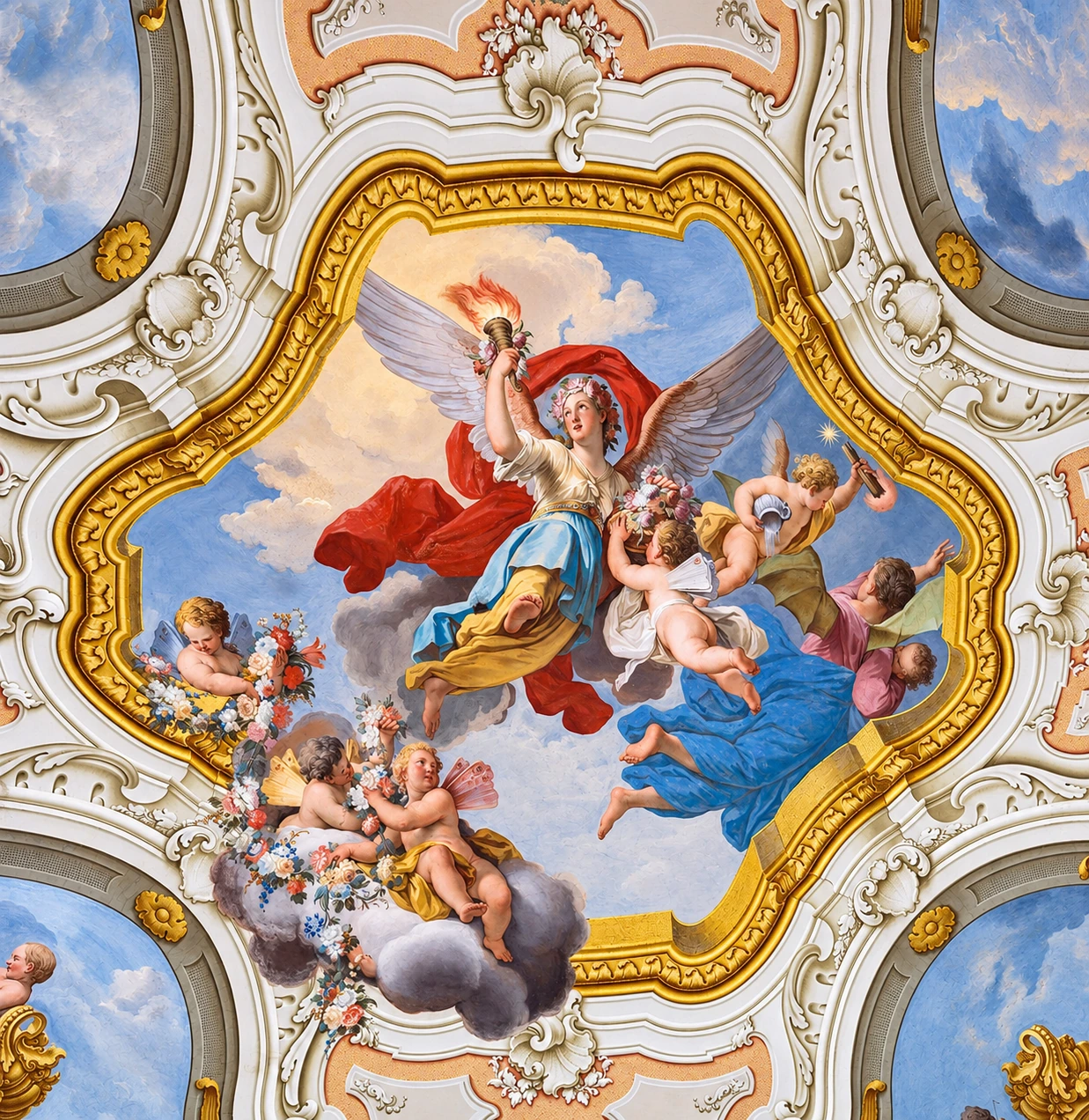 Palermo · Palazzo Butera · Affresco