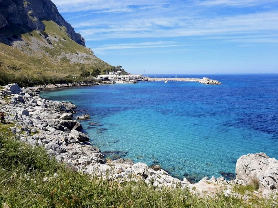 Capo Gallo · Scogliera sul versante di Mondello