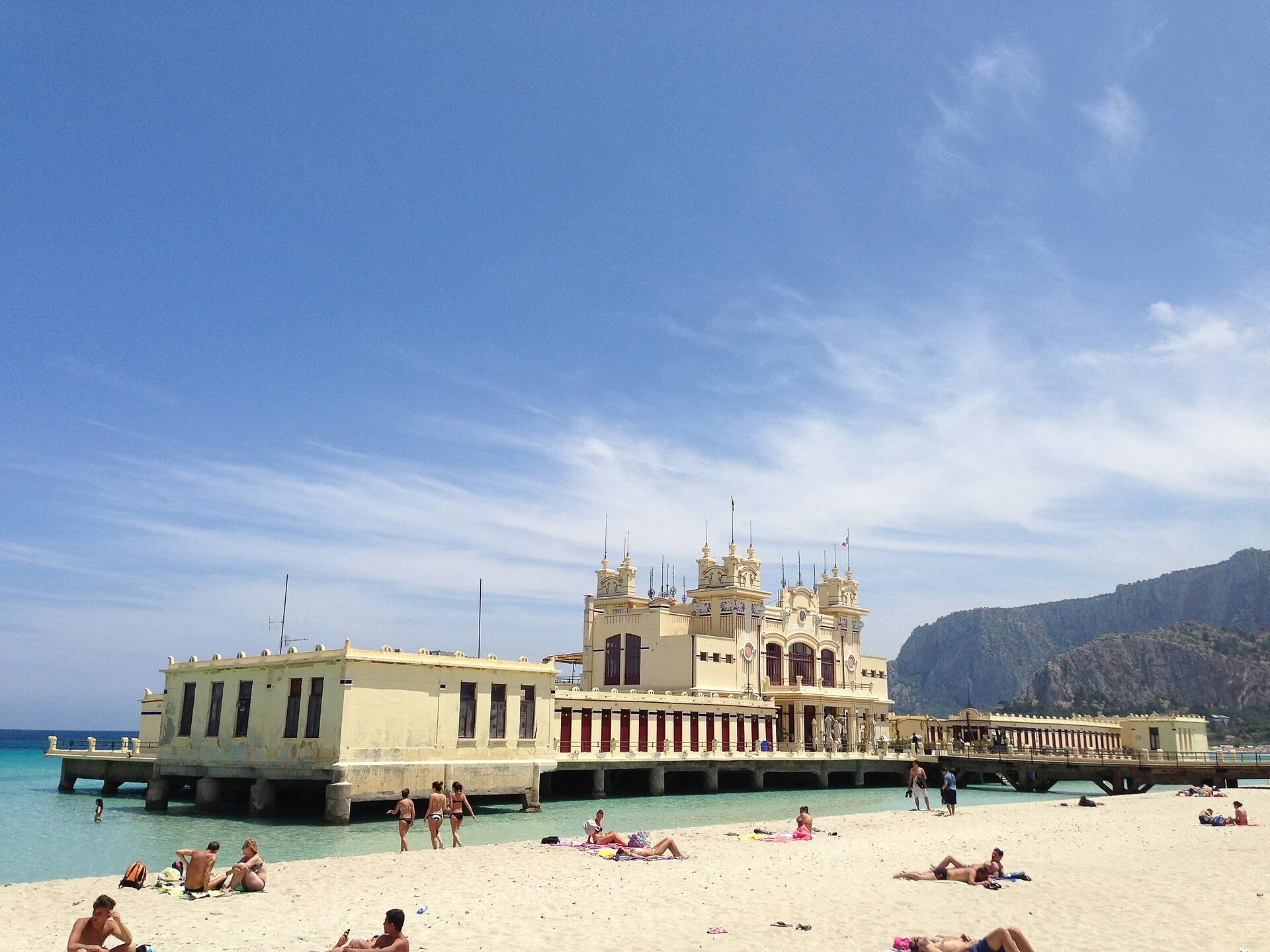 Mondello · Stabilimento balneare Liberty