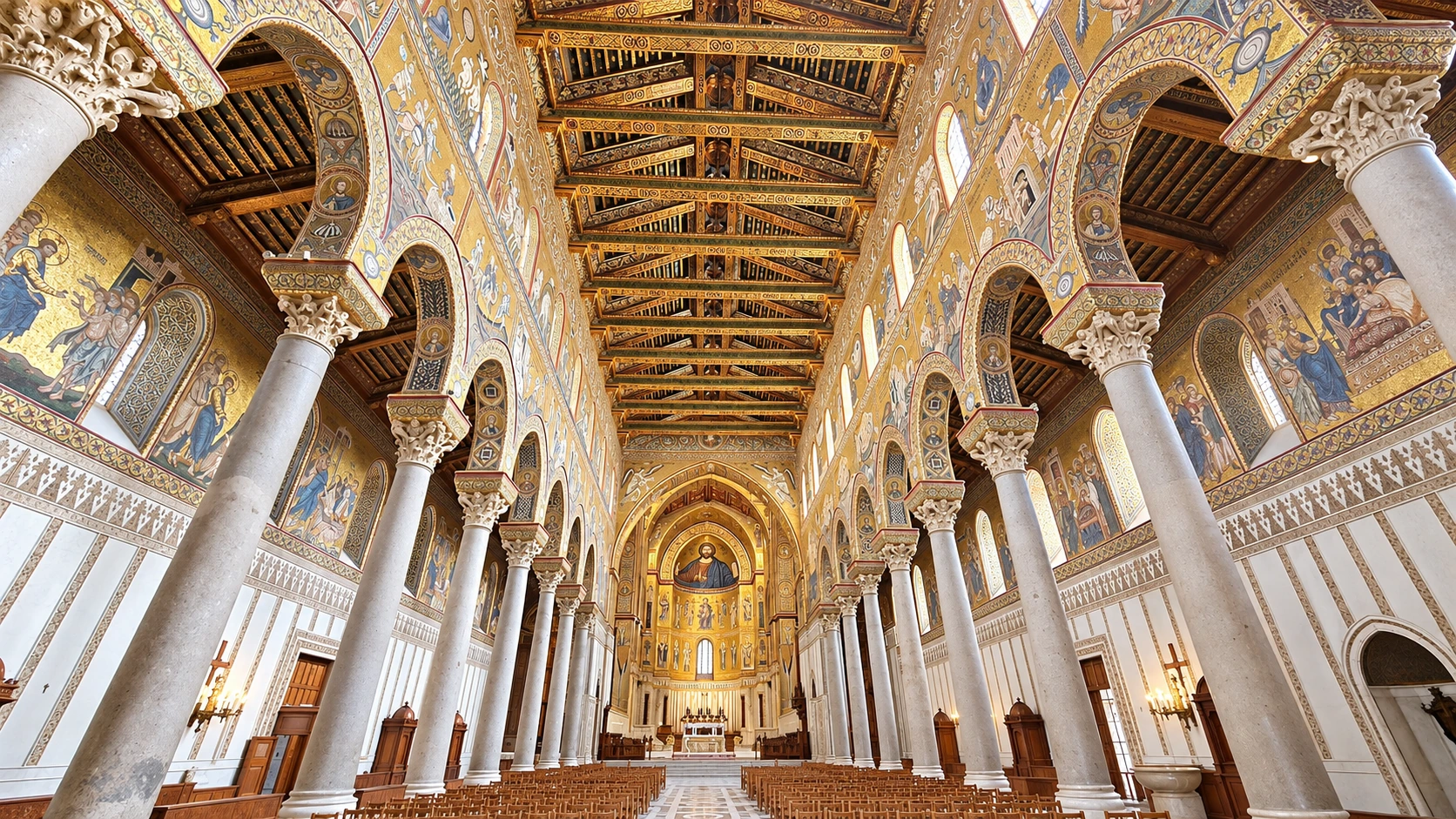 Monreale · Duomo · Navata