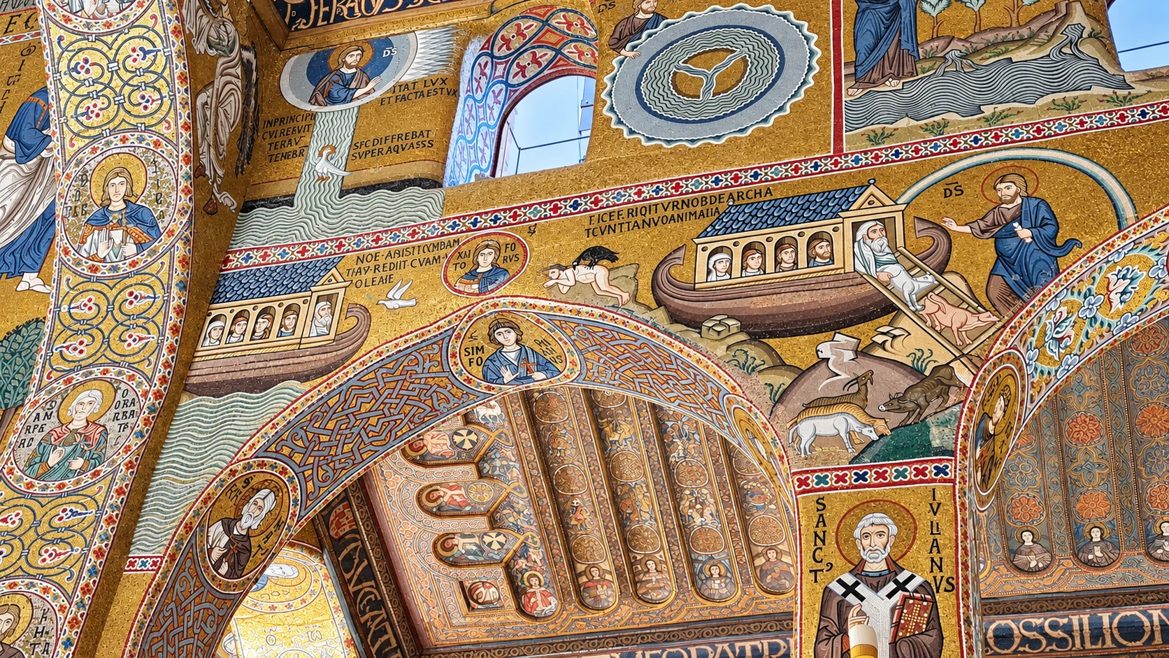Palermo · Cappella Palatina · Archi e mosaici