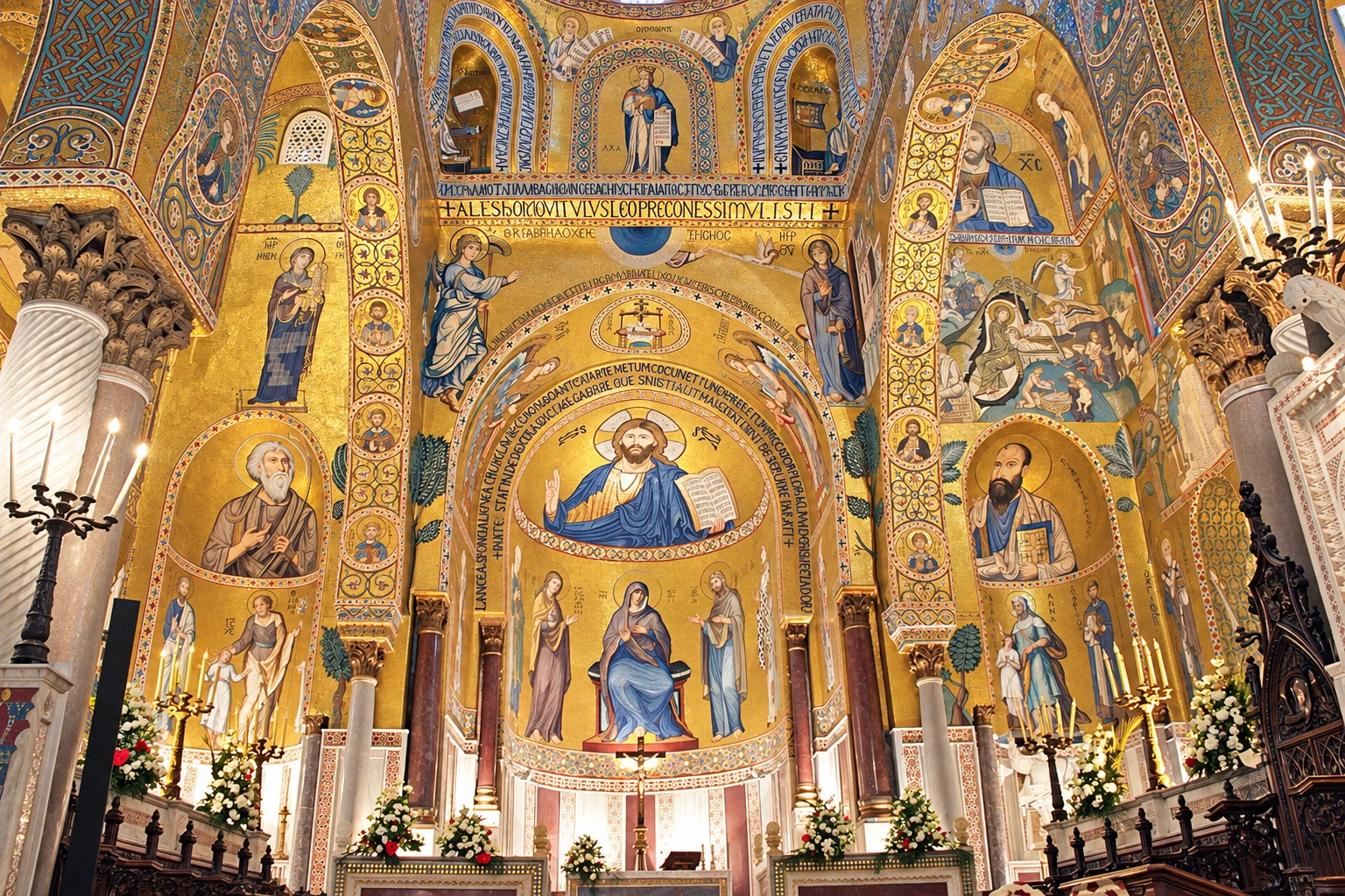 Palermo · Cappella Palatina · Interno